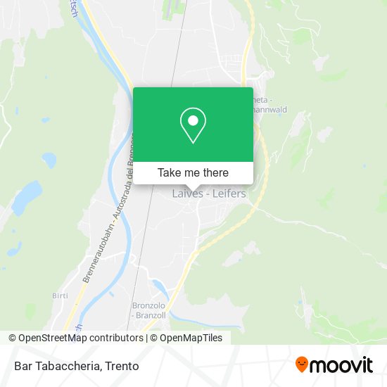 Bar Tabaccheria map