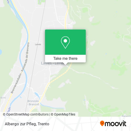 Albergo zur Pfleg map