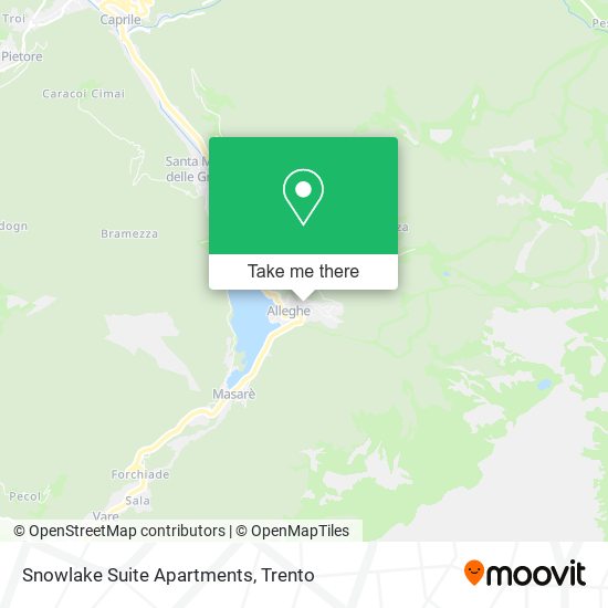 Snowlake Suite Apartments map