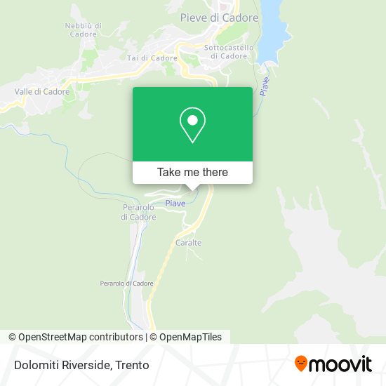 Dolomiti Riverside map