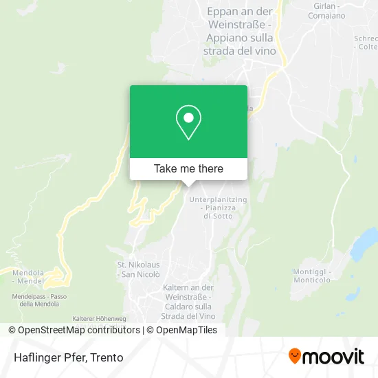 Haflinger Pfer map