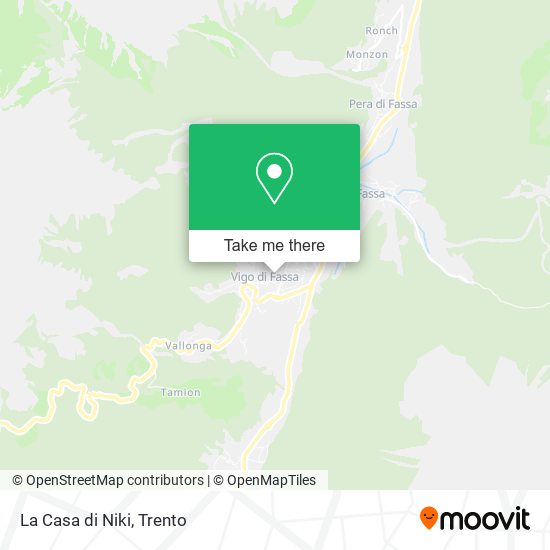 La Casa di Niki map