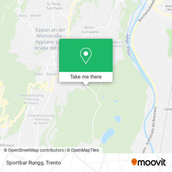 Sportbar Rungg map