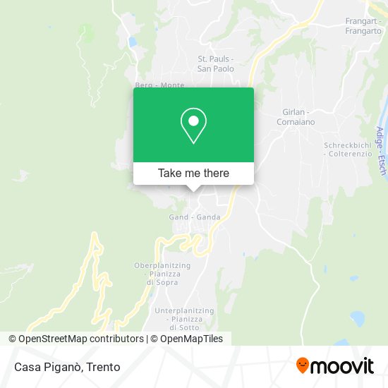 Casa Piganò map