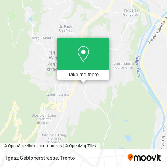 Ignaz Gablonerstrasse map