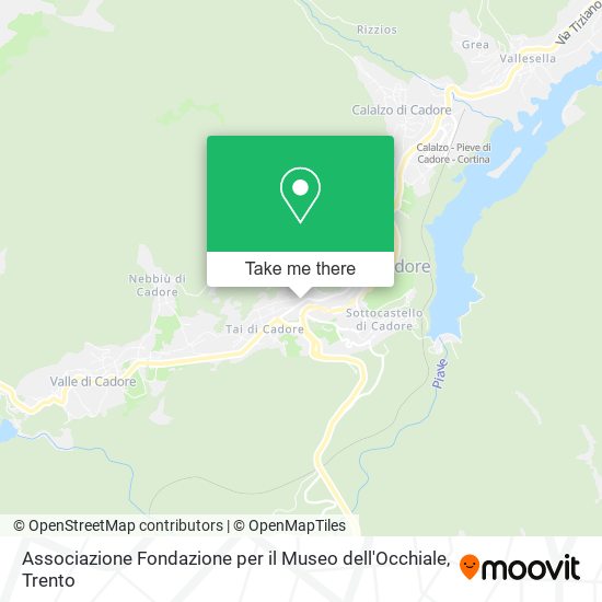 Associazione Fondazione per il Museo dell'Occhiale map