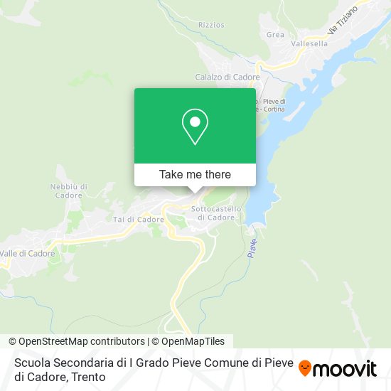 Scuola Secondaria di I Grado Pieve Comune di Pieve di Cadore map