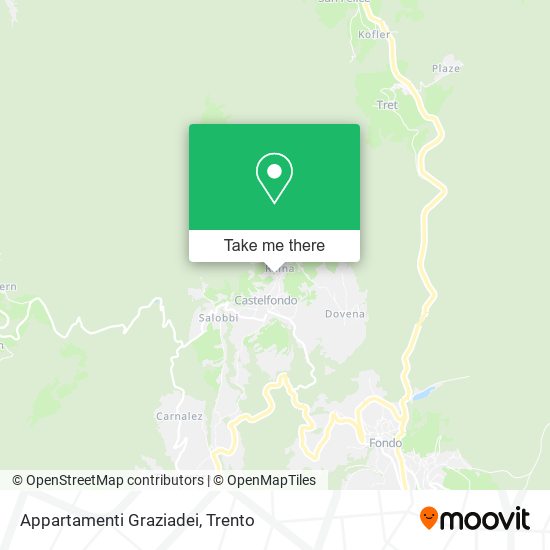 Appartamenti Graziadei map