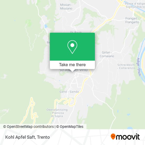 Kohl Apfel Saft map