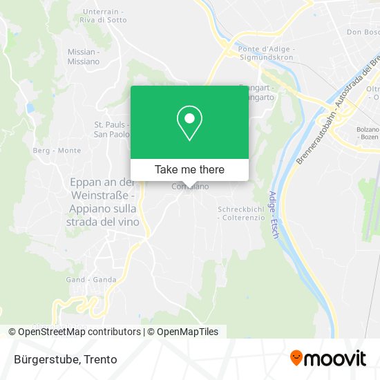 Bürgerstube map