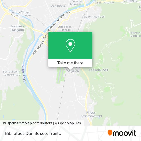Biblioteca Don Bosco map