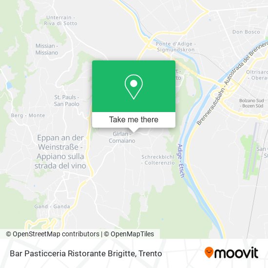 Bar Pasticceria Ristorante Brigitte map