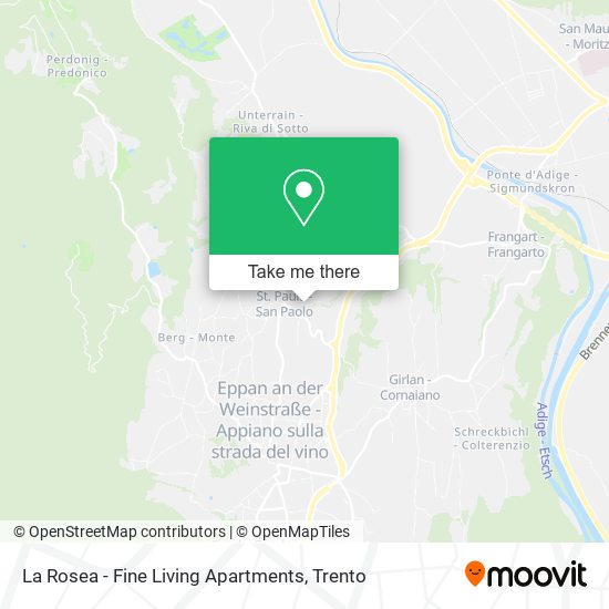 La Rosea - Fine Living Apartments map