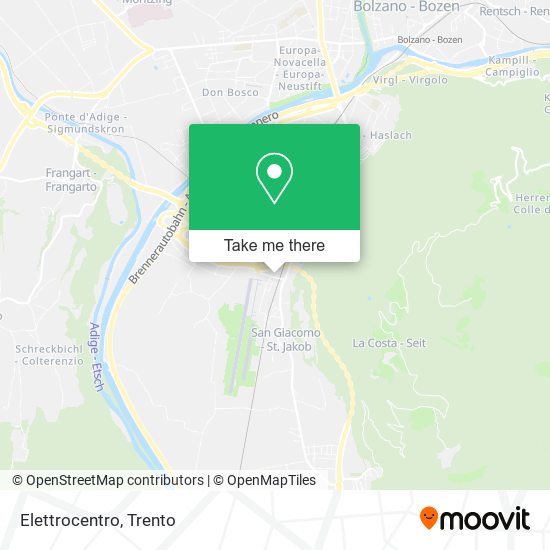 Elettrocentro map