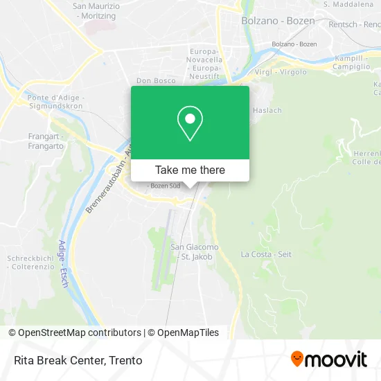 Rita Break Center map