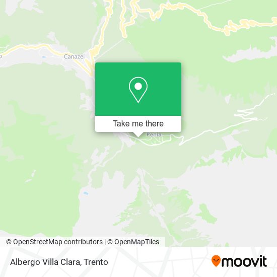 Albergo Villa Clara map