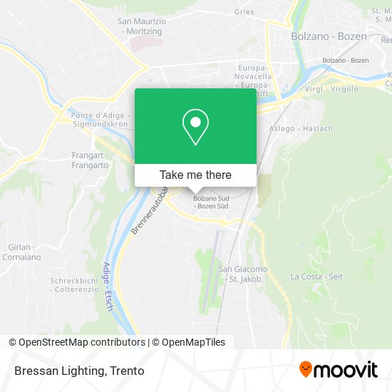 Bressan Lighting map