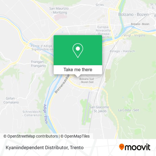 Kyaniindependent Distributor map