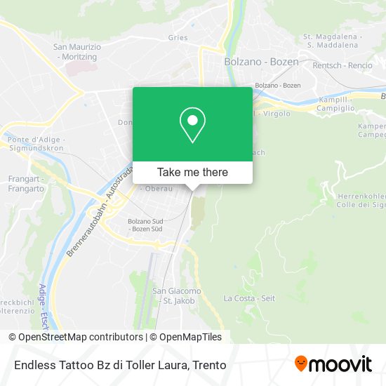 Endless Tattoo Bz di Toller Laura map