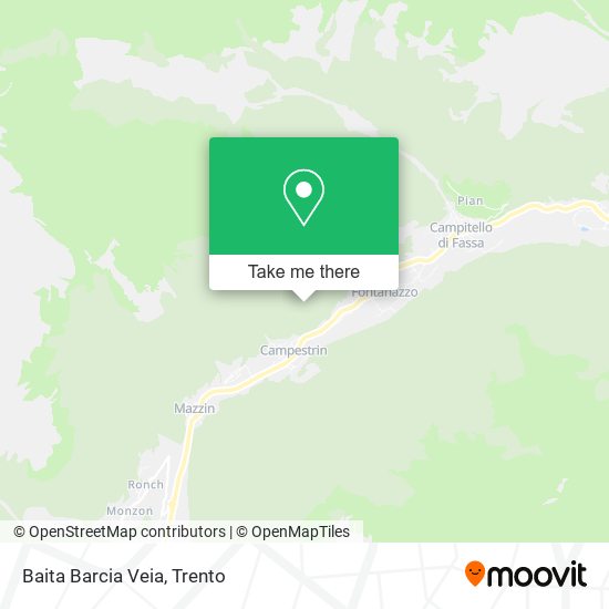 Baita Barcia Veia map