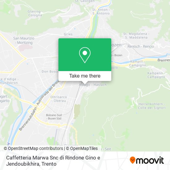 Caffetteria Marwa Snc di Rindone Gino e Jendoubikhira map