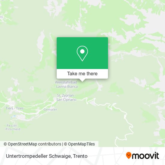 Untertrompedeller Schwaige map