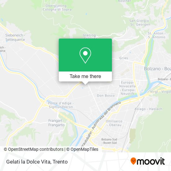 Gelati la Dolce Vita map
