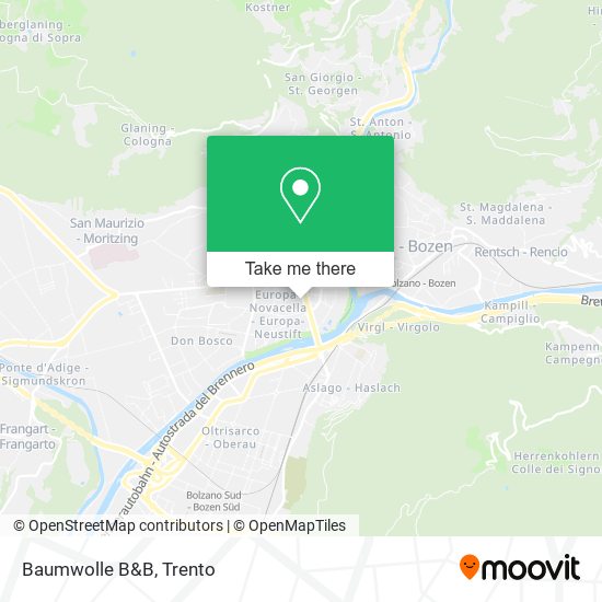 Baumwolle B&B map