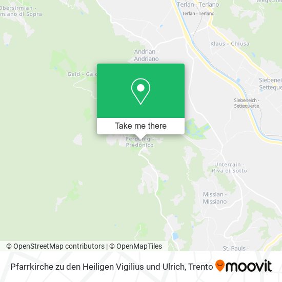 Pfarrkirche zu den Heiligen Vigilius und Ulrich map