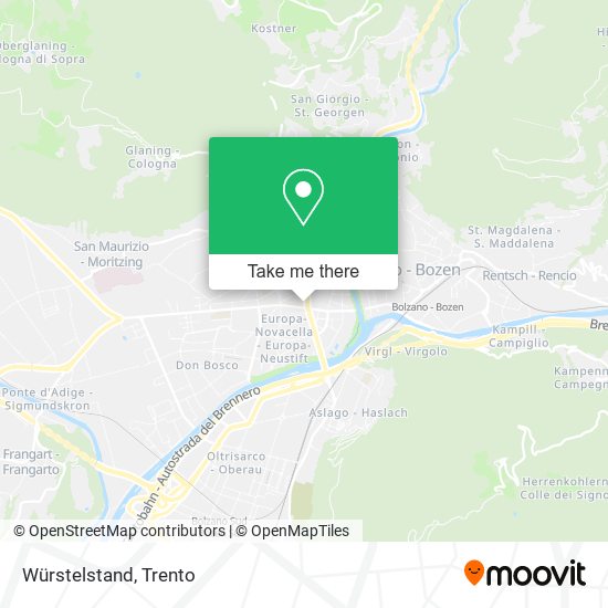 Würstelstand map