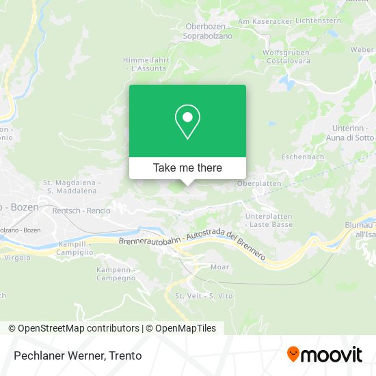 Pechlaner Werner map