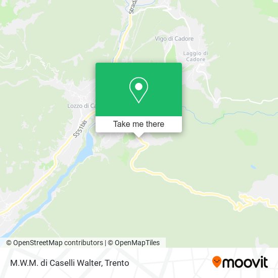 M.W.M. di Caselli Walter map