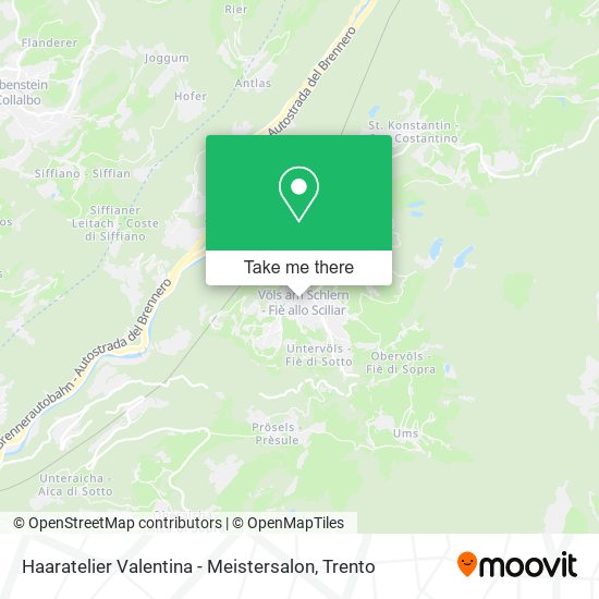 Haaratelier Valentina - Meistersalon map