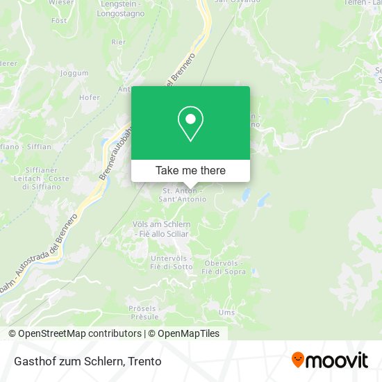 Gasthof zum Schlern map