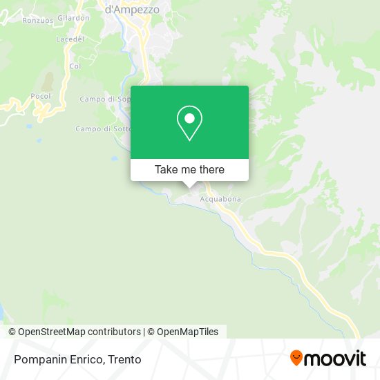 Pompanin Enrico map