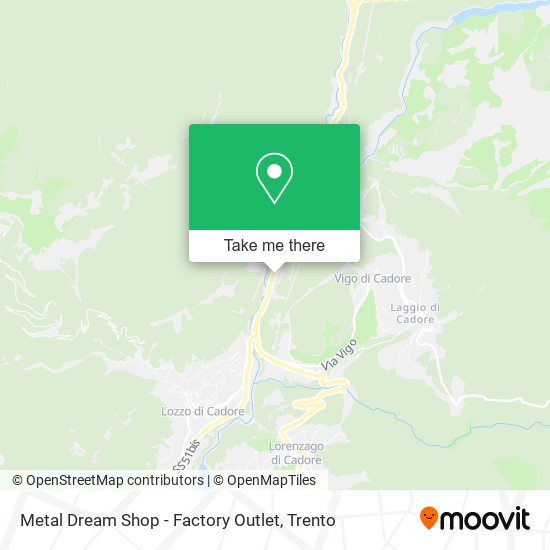 Metal Dream Shop - Factory Outlet map