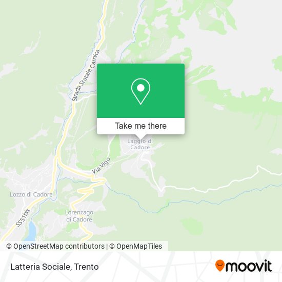 Latteria Sociale map