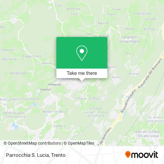 Parrocchia S. Lucia map