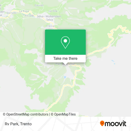 RV Park map