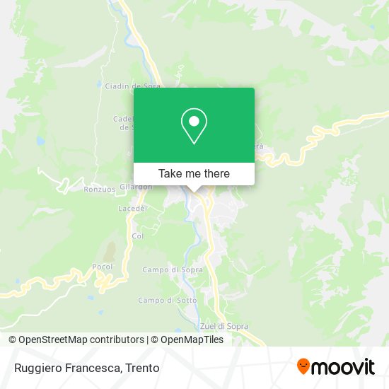 Ruggiero Francesca map