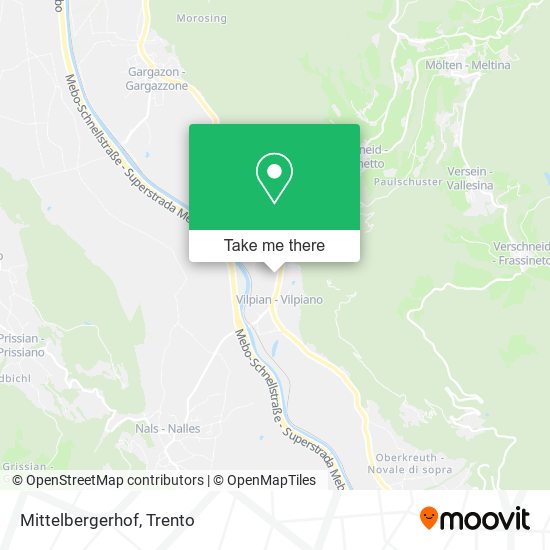 Mittelbergerhof map