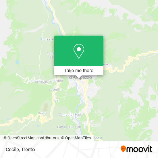 Cécile map