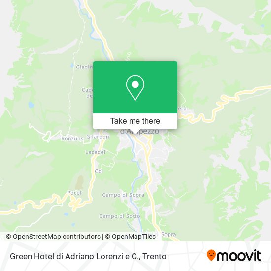 Green Hotel di Adriano Lorenzi e C. map