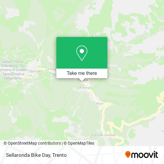 Sellaronda Bike Day map