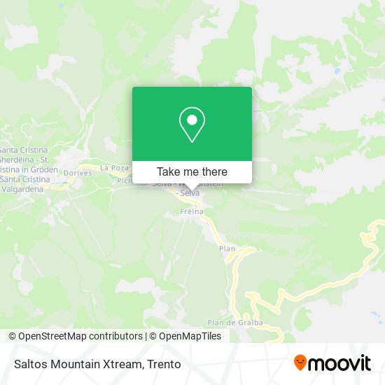 Saltos Mountain Xtream map