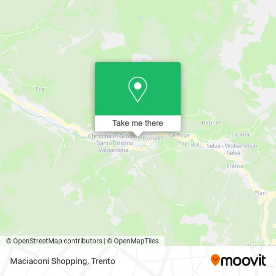 Maciaconi Shopping map