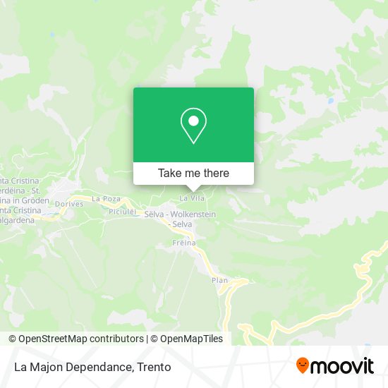 La Majon Dependance map