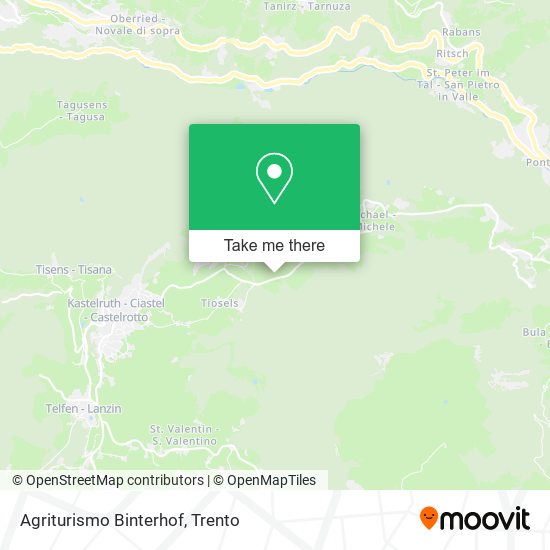 Agriturismo Binterhof map