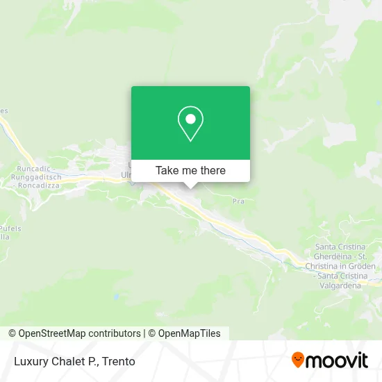 Luxury Chalet P. map