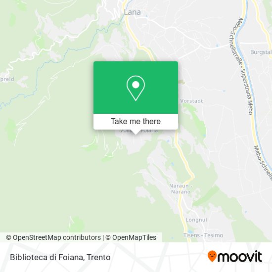 Biblioteca di Foiana map